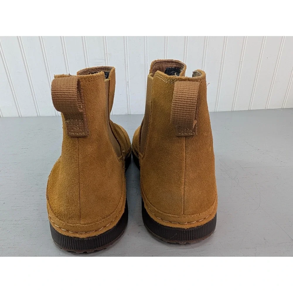 Chaco Caramel Brown Paonia Waterproof Chelsea Ankle Boots Size 9 JCH109188‎ NEW